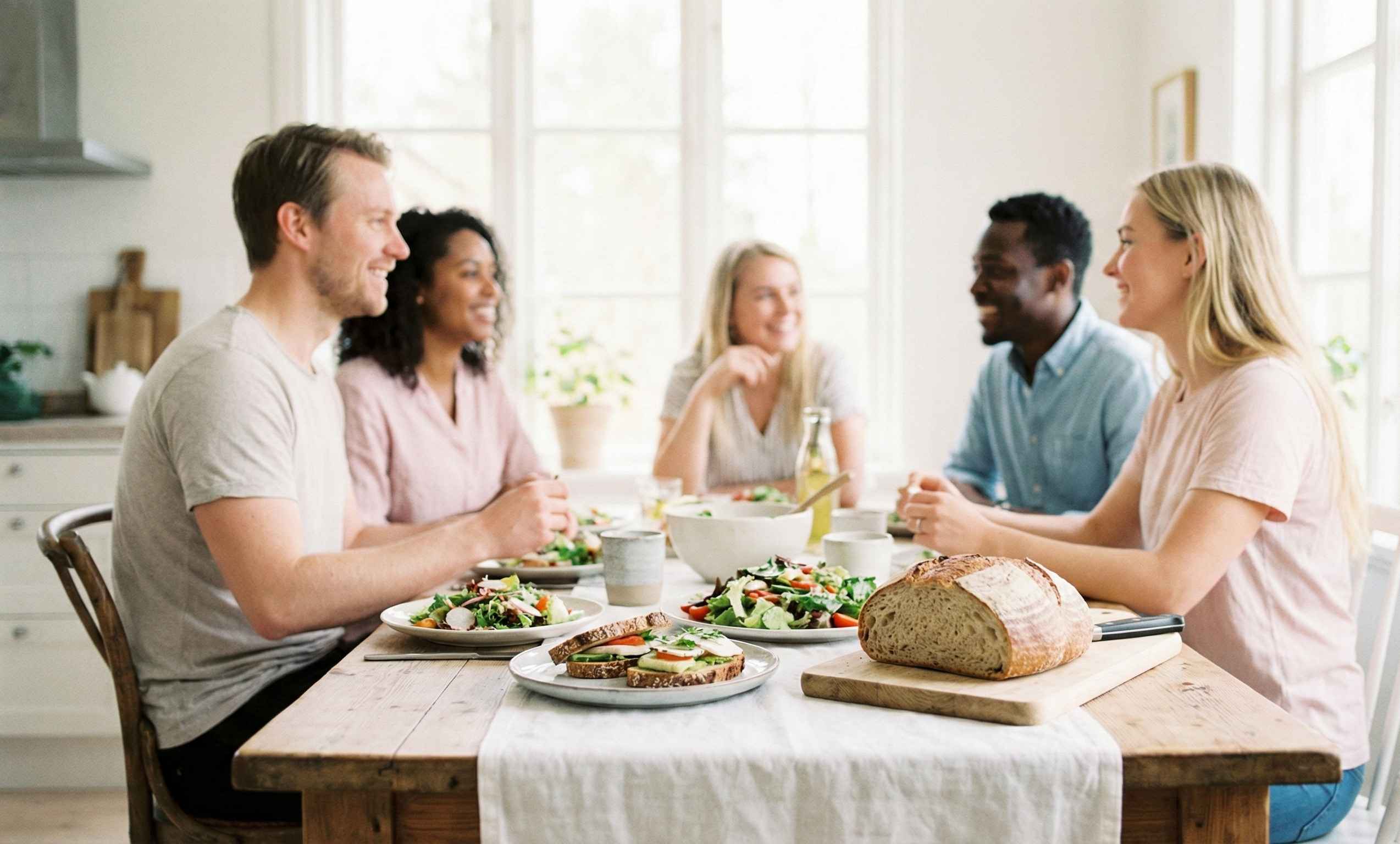 Minimalistinen Kattaus